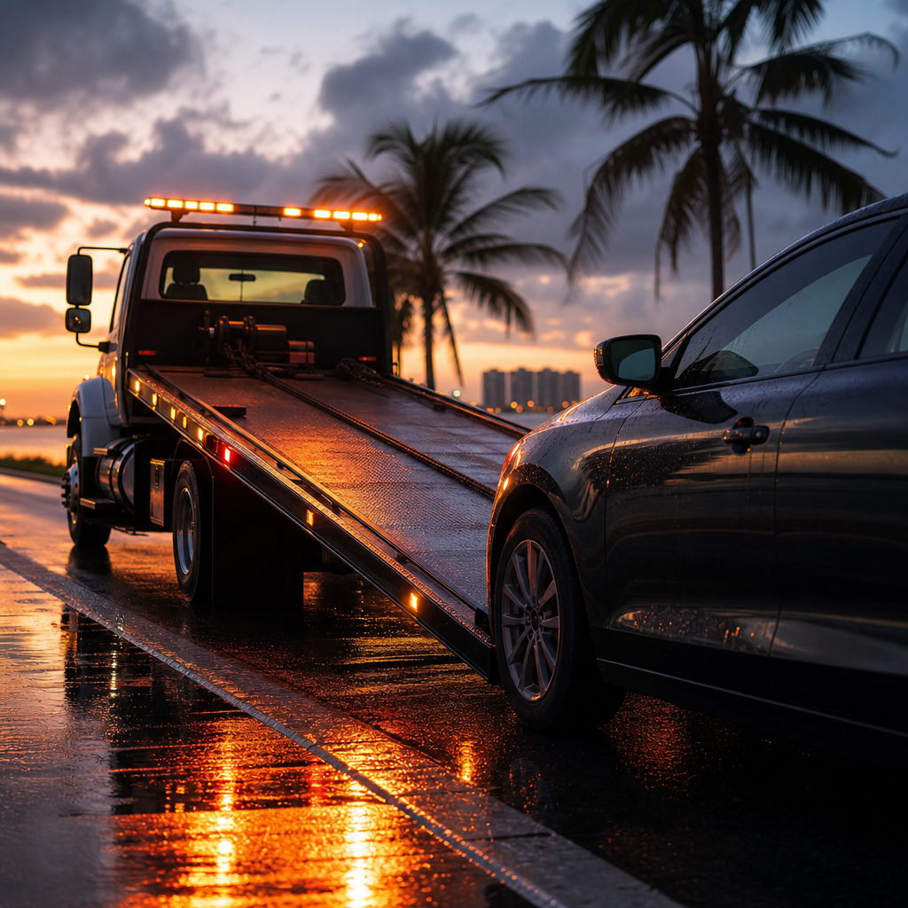 24-Hour Towing in West Palm Beach