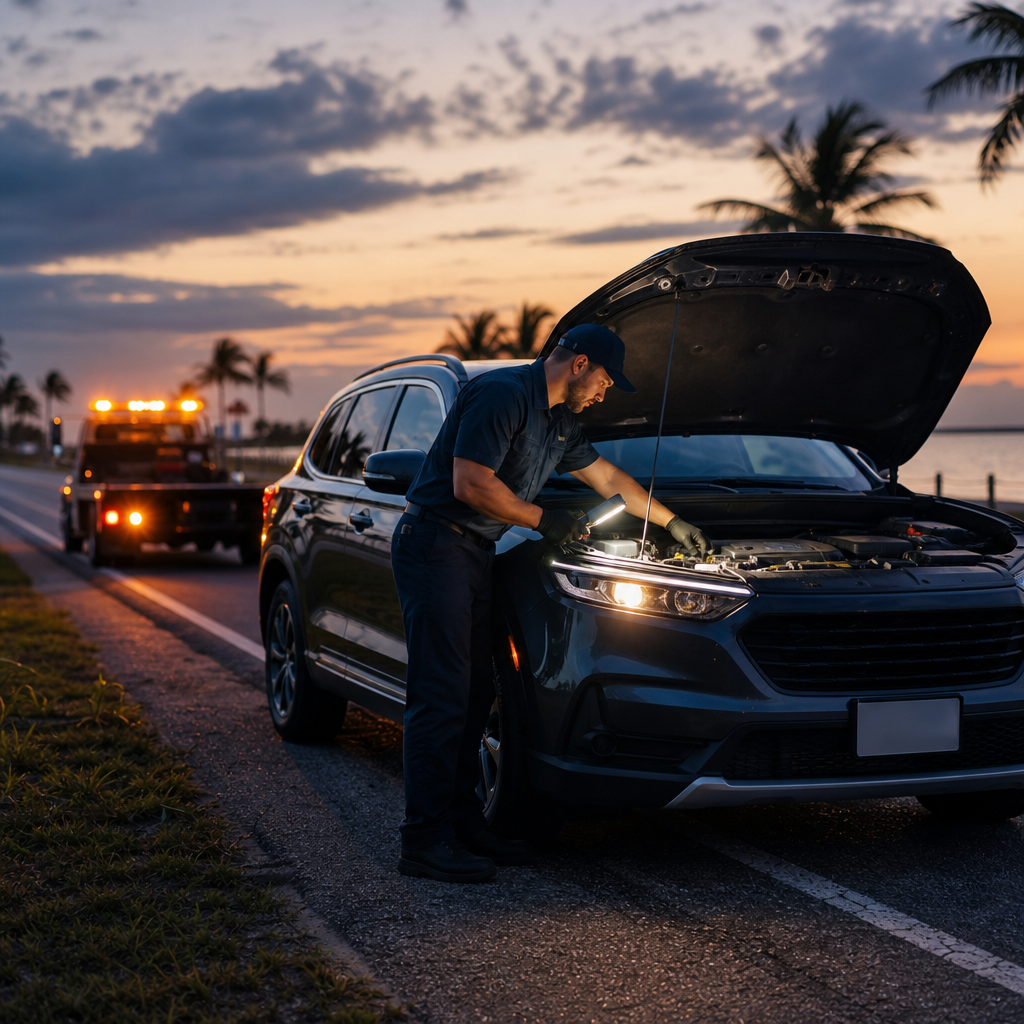 Roadside Assistance in West Palm Beach